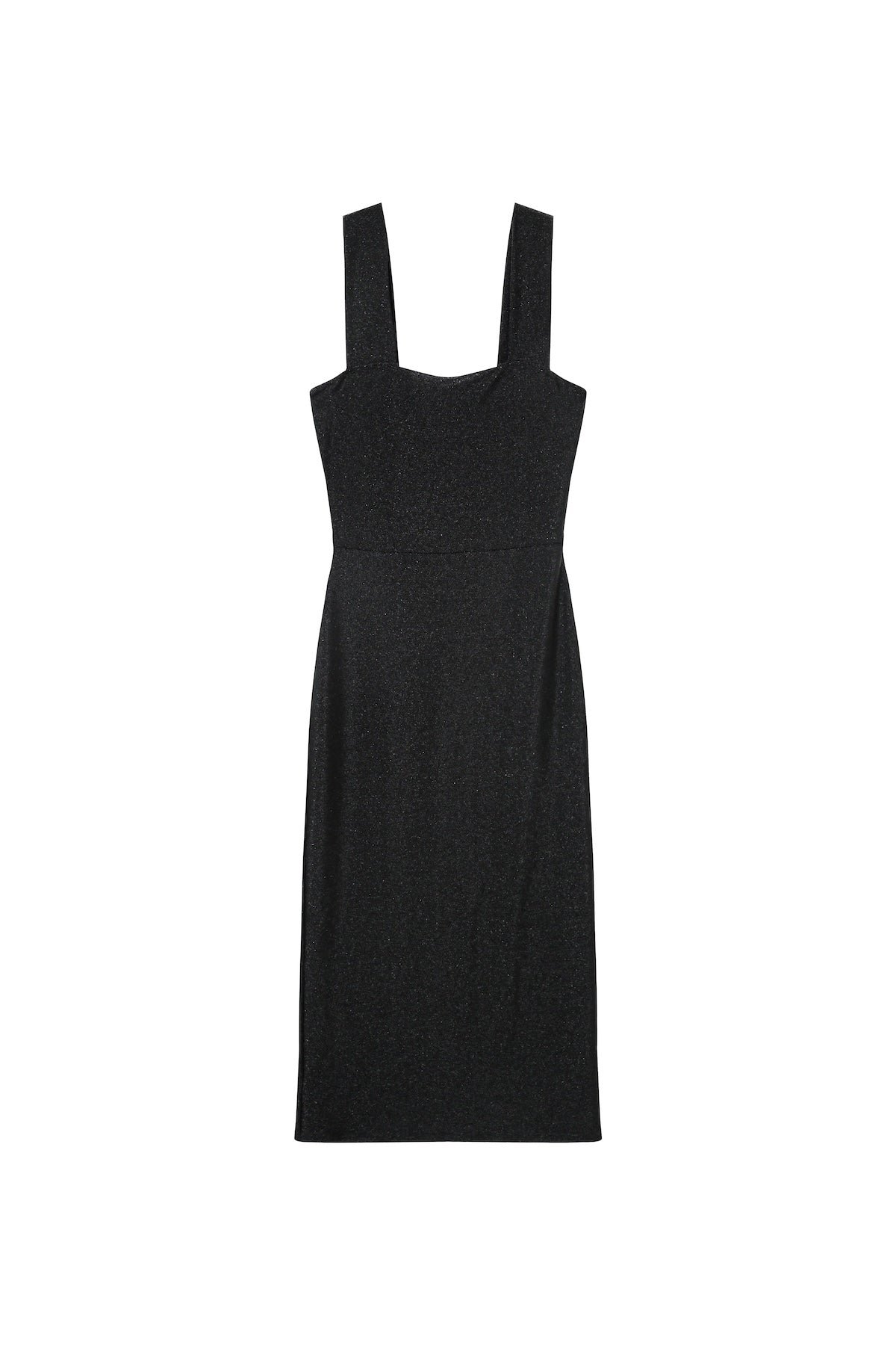 Robe Mi-Longue Louise - Noir