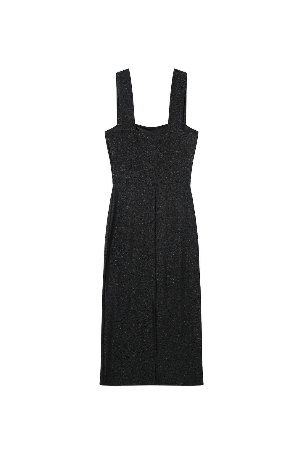 Robe Mi-Longue Louise - Noir
