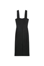 Robe Mi-Longue Louise - Noir
