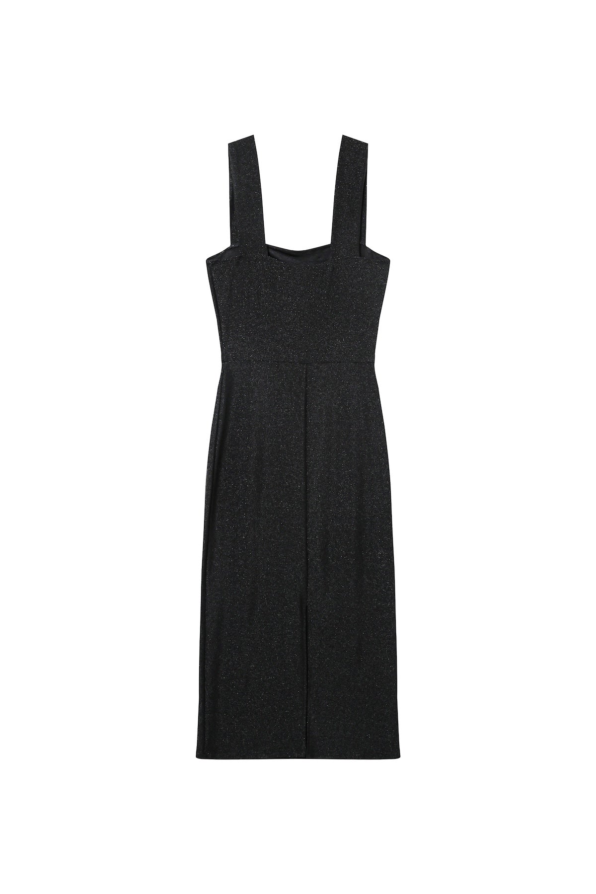 Robe Mi-Longue Louise - Noir