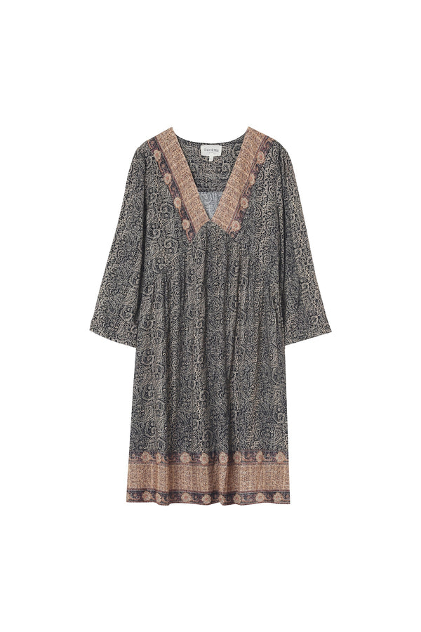 Robe Courte Louisiana - Noir