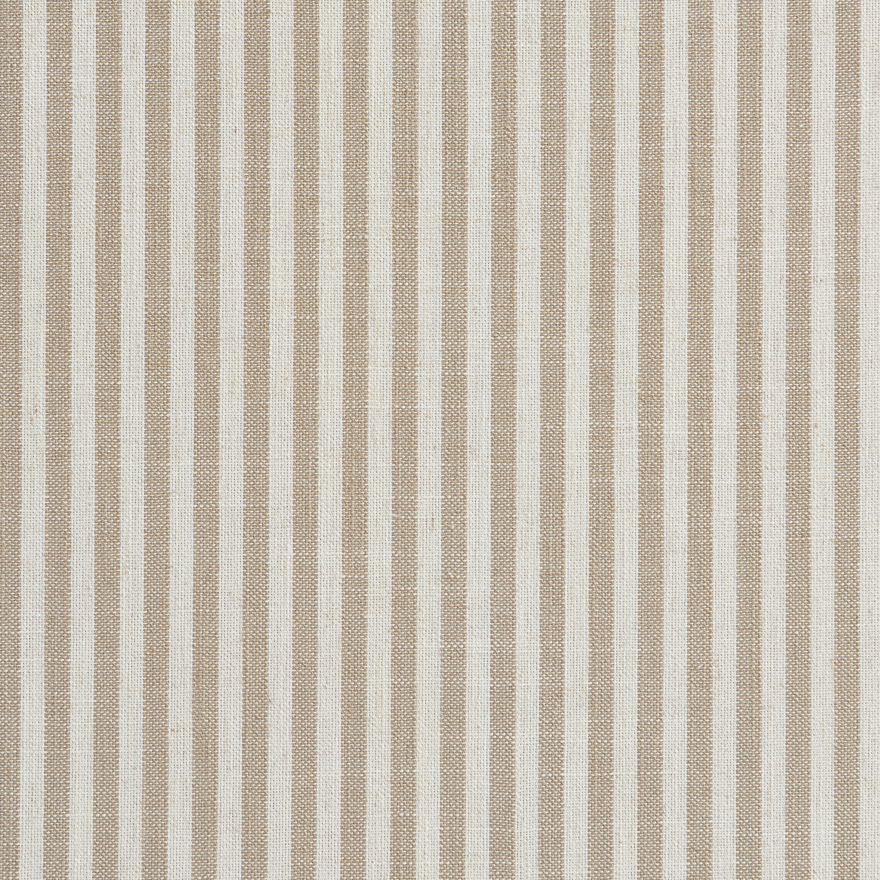 Louison - Cabecero De Cama - Tela De Lino A Rayas - Blanco Y Beige