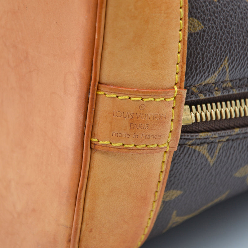 Bolso vintage con monograma Louis Vuitton Alma Pm