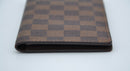 Cartera Louis Vuitton de lona revestida Damier Ebene