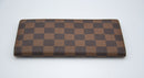 Cartera Louis Vuitton de lona revestida Damier Ebene
