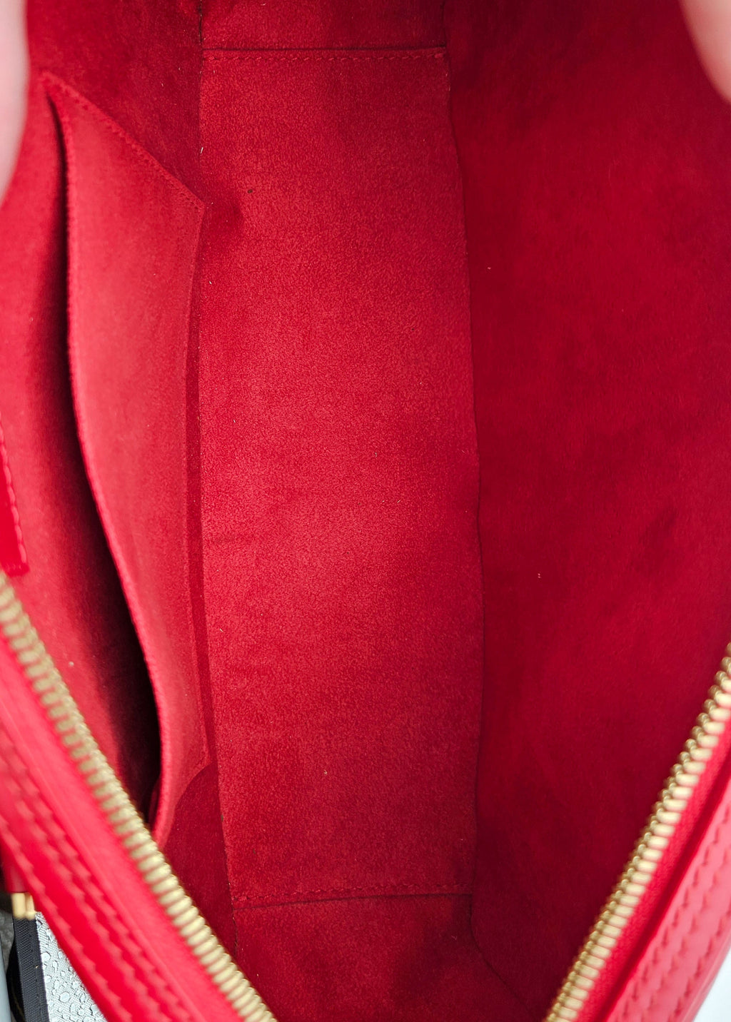 Sac Jasmin Louis Vuitton Cuir Épi Rouge