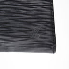 Pochette Louis Vuitton Accesorios Cuero Épi Negro
