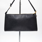 Pochette Louis Vuitton Accesorios Cuero Épi Negro