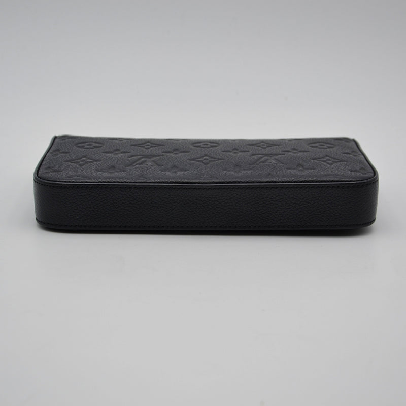 Louis Vuitton Félicie Empreinte Pochette Negro