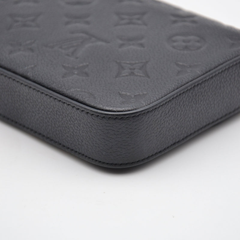Louis Vuitton Félicie Empreinte Pochette Negro