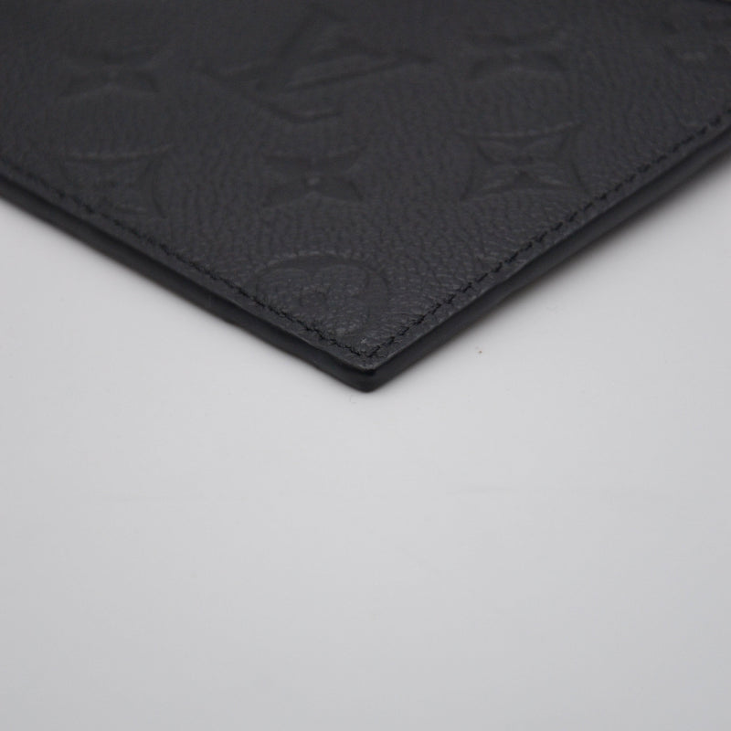 Louis Vuitton Félicie Empreinte Pochette Negro