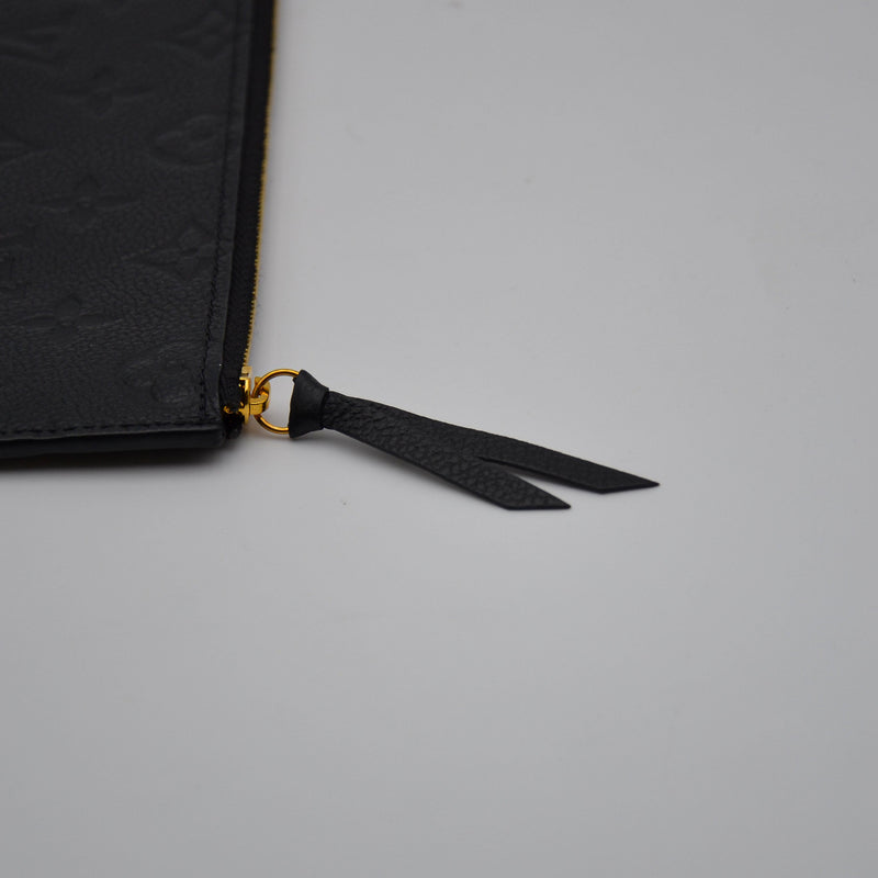 Louis Vuitton Félicie Empreinte Pochette Negro