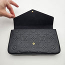 Louis Vuitton Félicie Empreinte Pochette Negro