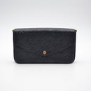 Louis Vuitton Félicie Empreinte Pochette Negro