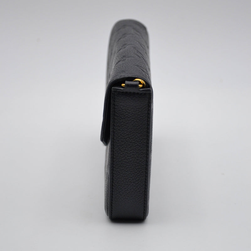 Louis Vuitton Félicie Empreinte Pochette Negro