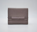 Portefeuille Louis Vuitton Trifold Cuir Épi Lilas
