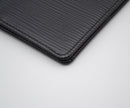 Louis Vuitton Card Holder Epi Leather Black Unisex