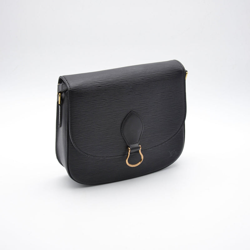 Louis Vuitton Saint Cloud Gm Cuir Épi Noir