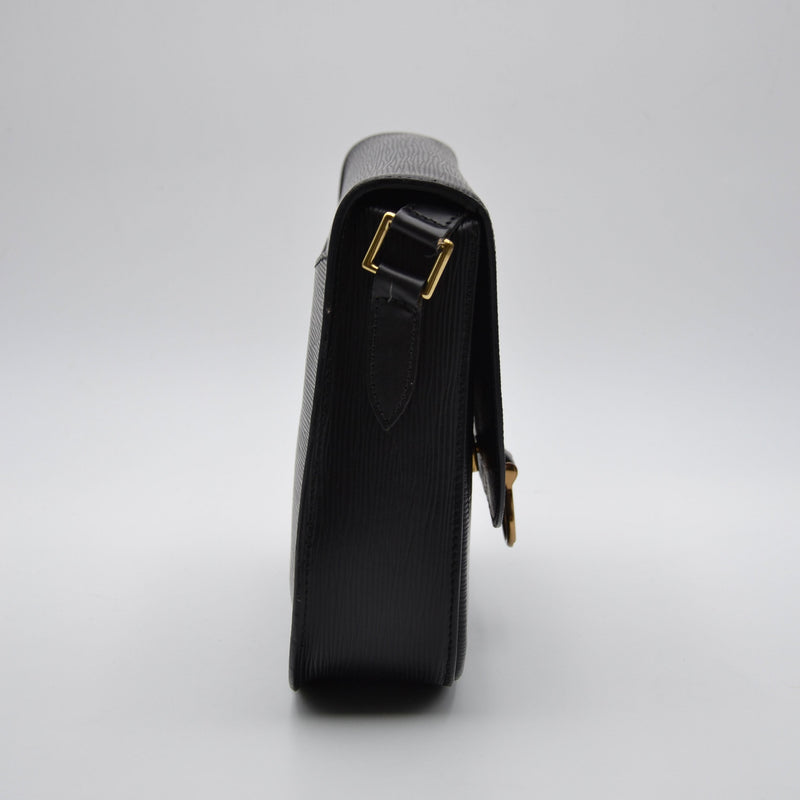 Louis Vuitton Saint Cloud Gm Cuir Épi Noir