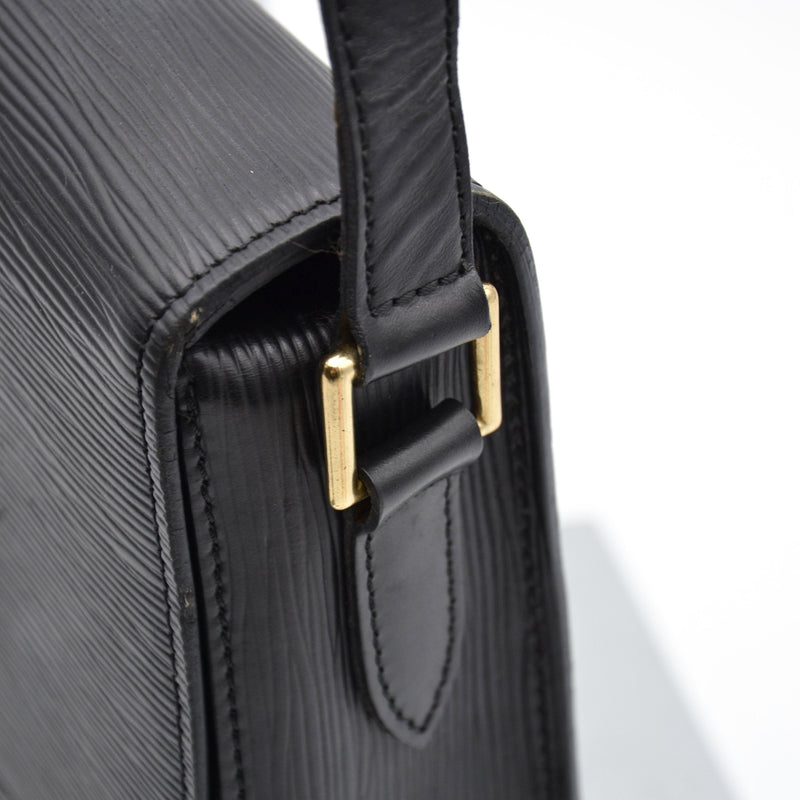Louis Vuitton Saint Cloud Gm Cuir Épi Noir