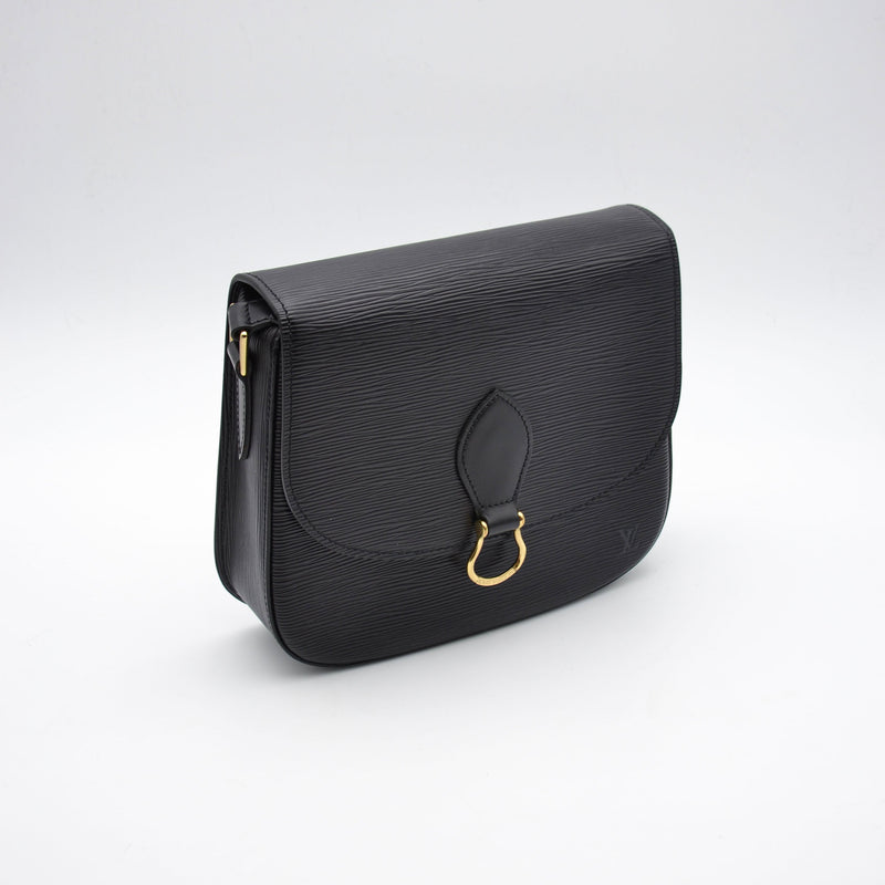 Louis Vuitton Saint Cloud Gm Epi Cuero Negro
