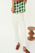 Louka1 jeans - Ecru