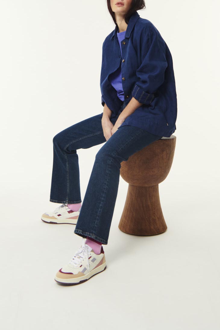 Louka 1 Jeans - Stone Blue Denim