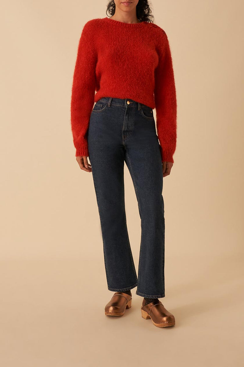 Louka 1 Jeans - Stone Blue Denim