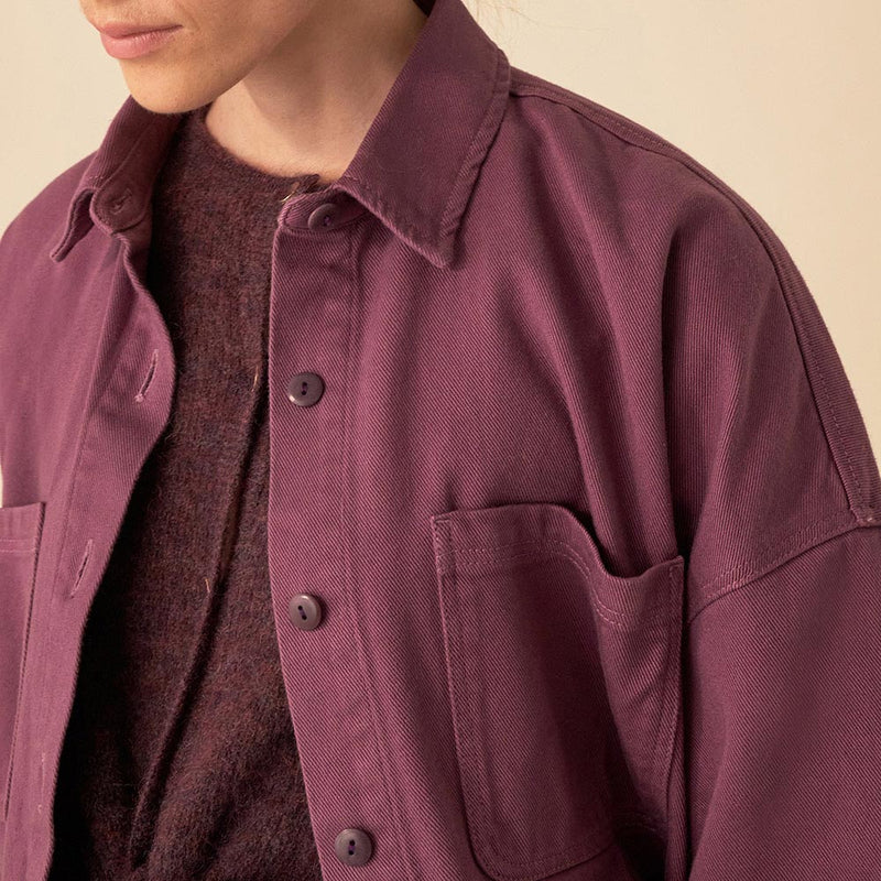 Loukian Shirt - Violet