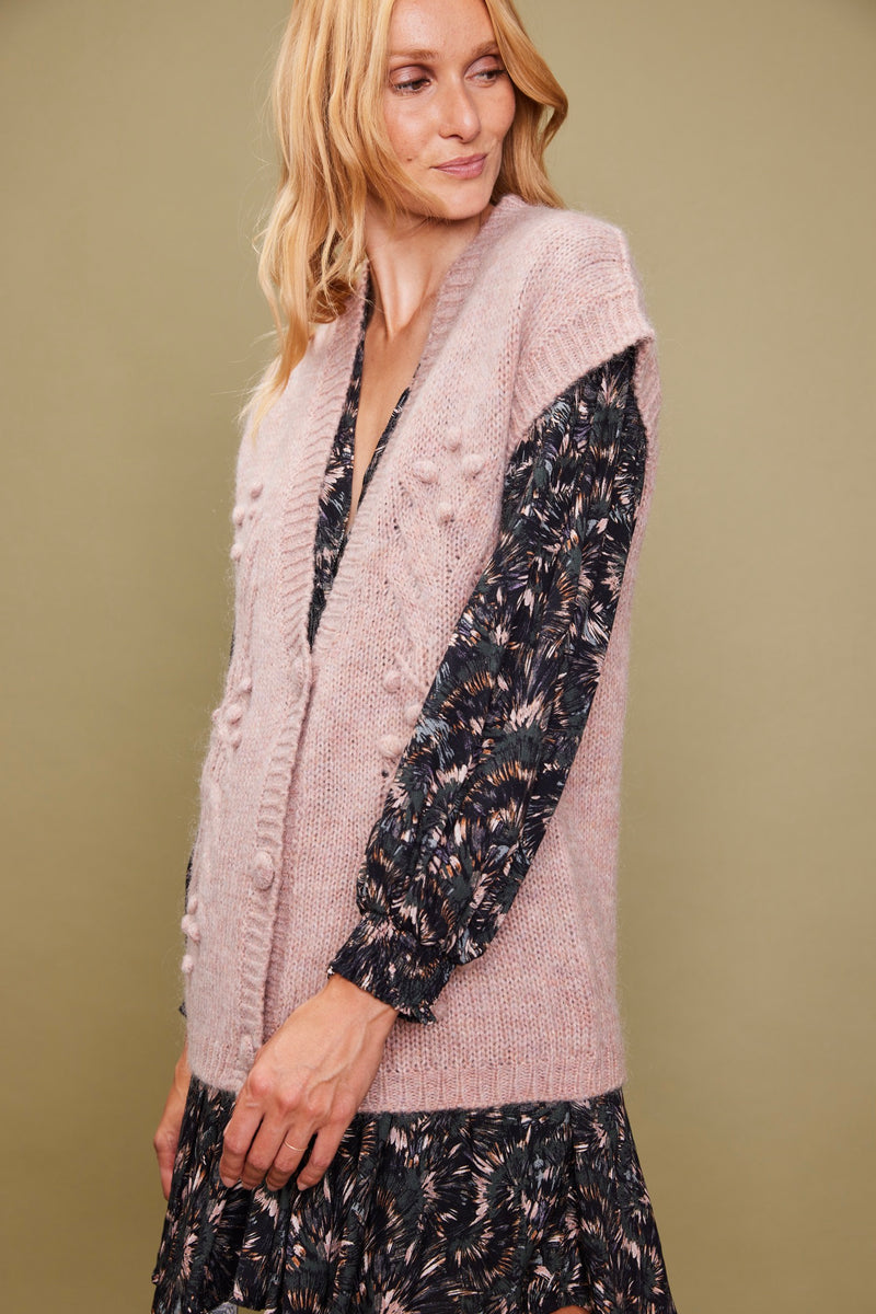 Pull Loulino - Rose