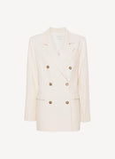 Loulou Studio - Blazer - White - Femme