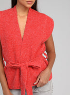 Gilet Lounini Coquelicot