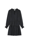 Vestido corto Lourdes - Negro
