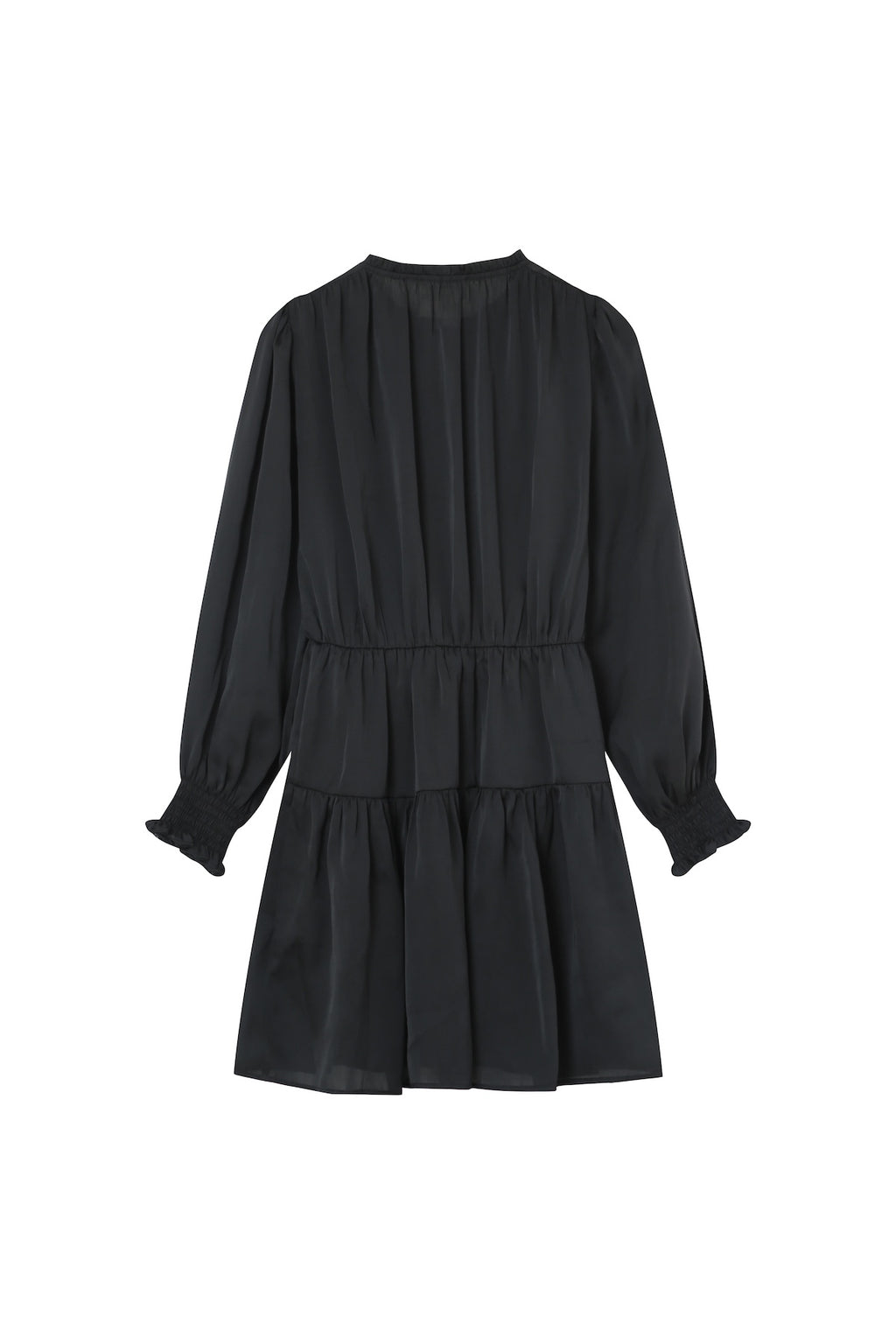 Vestido corto Lourdes - Negro