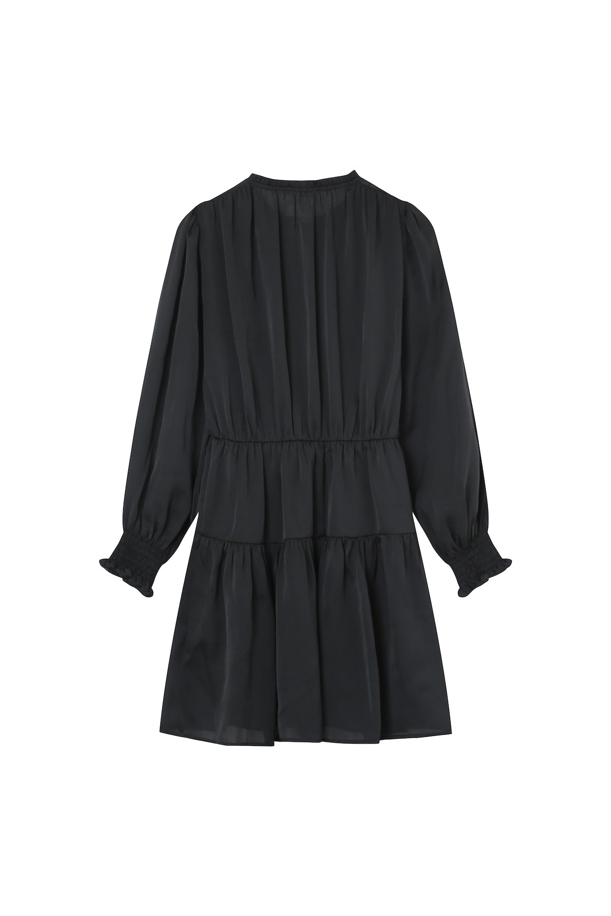 Vestido corto Lourdes - Negro
