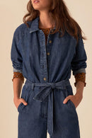 Loustik Jumpsuit - Stone Blue Denim