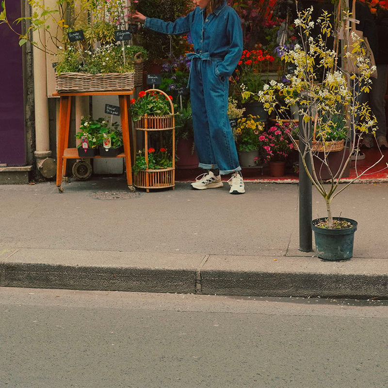 Loustik Jumpsuit - Stone Blue Denim