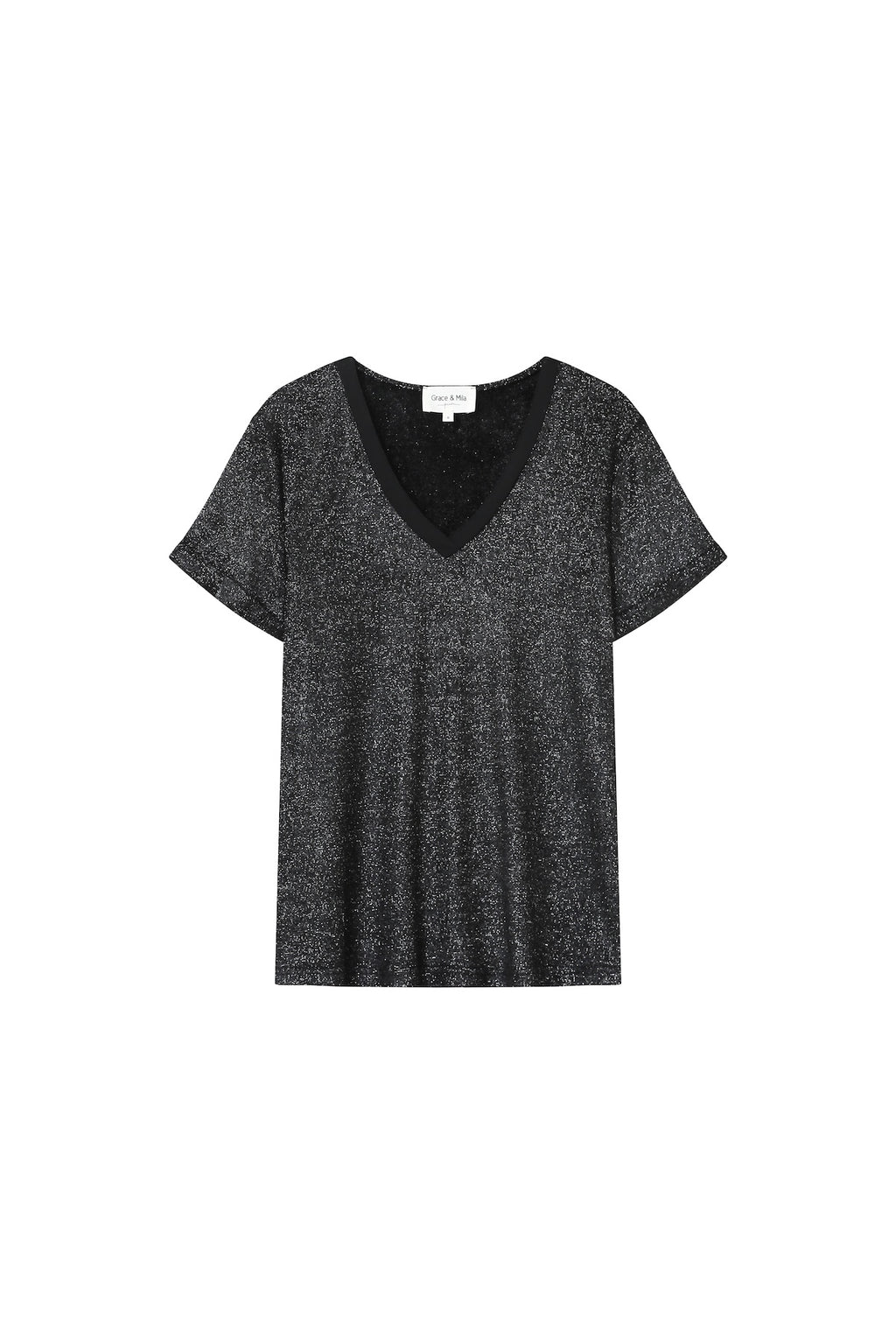 Camiseta Amante - Negro