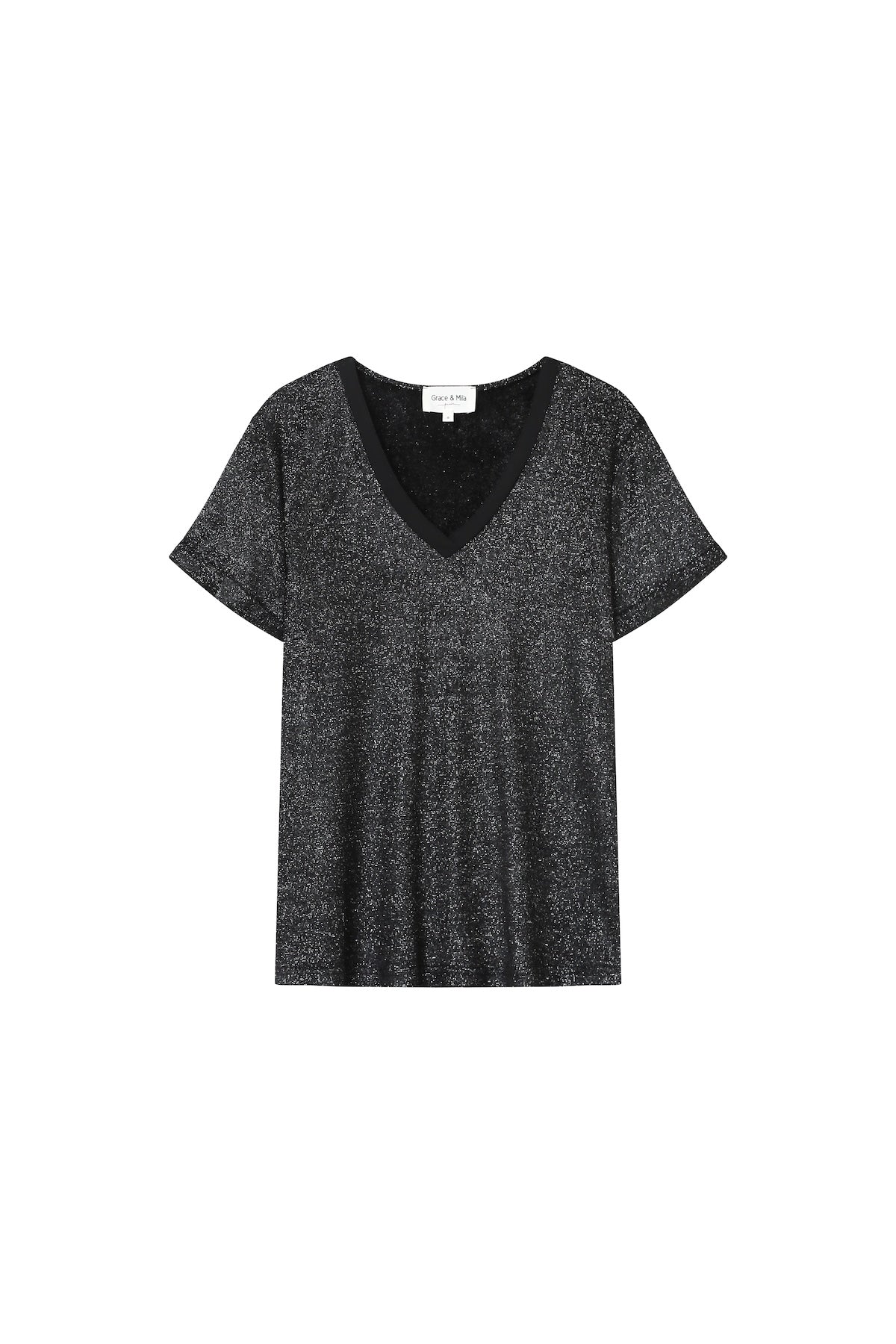 Camiseta Amante - Negro