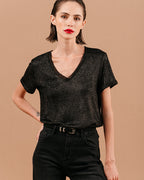 Camiseta Amante - Negro