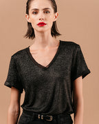 Camiseta Amante - Negro