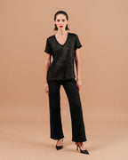 Camiseta Amante - Negro