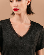 Camiseta Amante - Negro