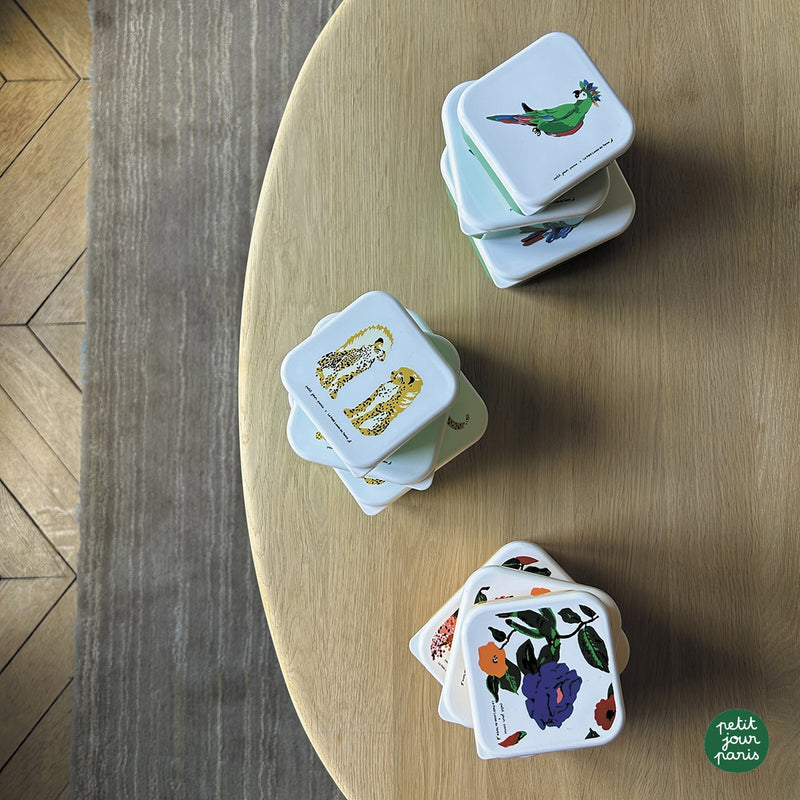 Set de 3 Fiambreras Les Parrots
