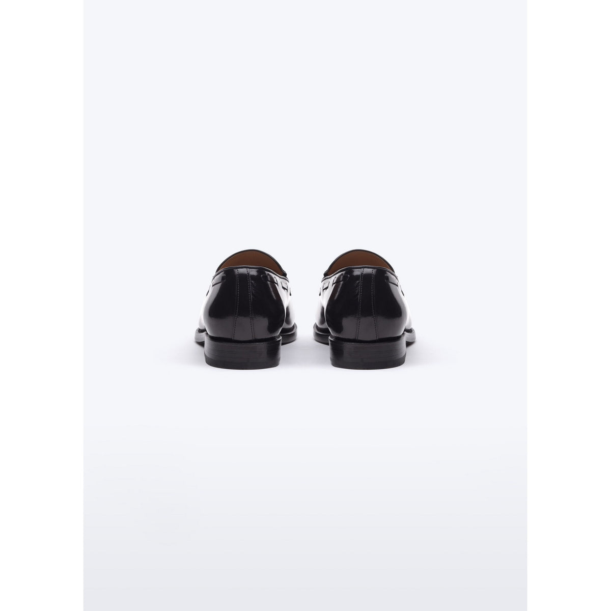Spazolatto Leather Tassel Loafers - Black