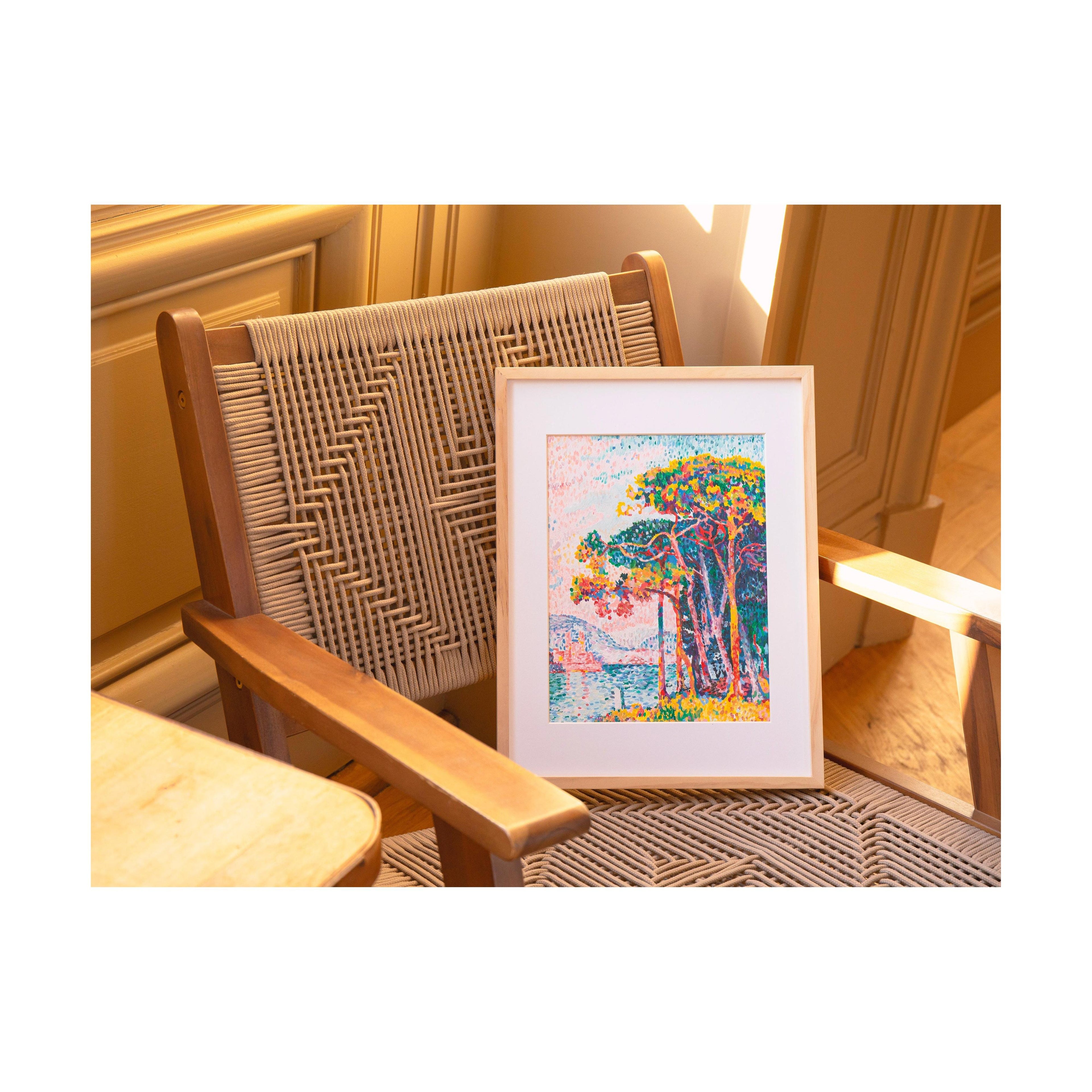 Paint By Number Box - Small Brush - Antibes (La Pinède), Paul Signac