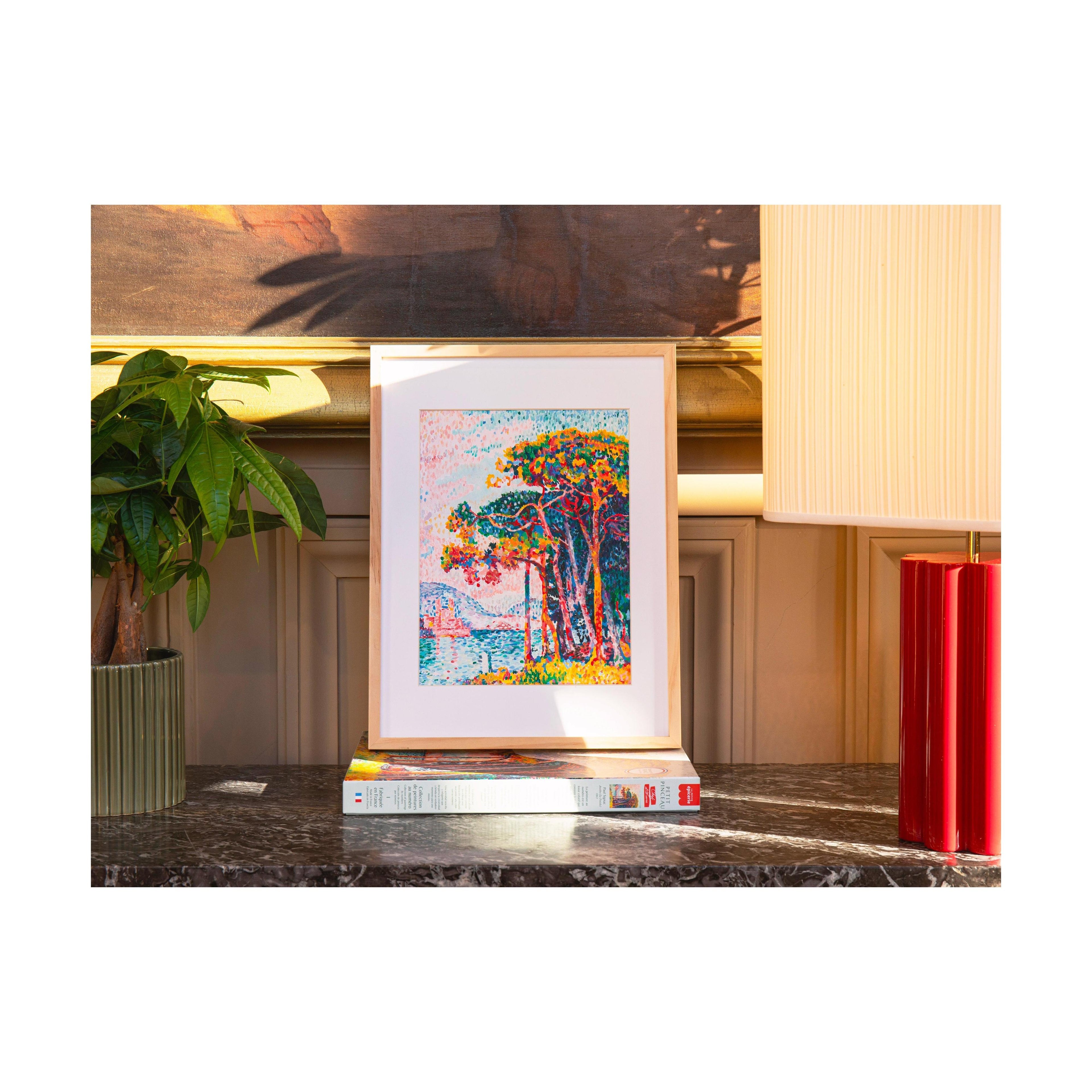 Paint By Number Box - Small Brush - Antibes (La Pinède), Paul Signac