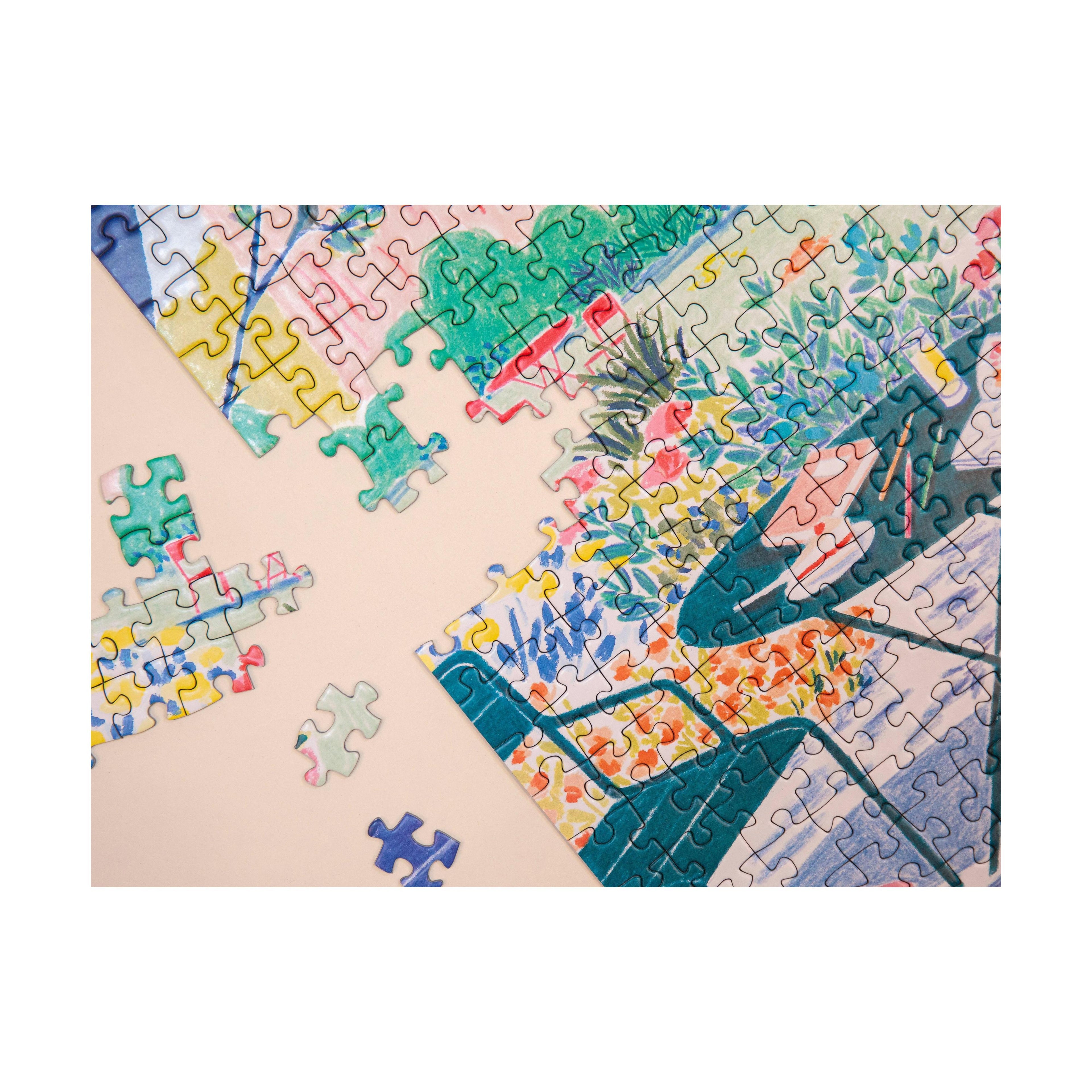 Puzzle Flores como un viaje de Sophie Weidler Bauchez - 1000 piezas