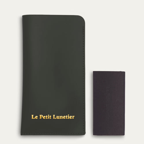 Pochette En Cuir - Vert - Mixte