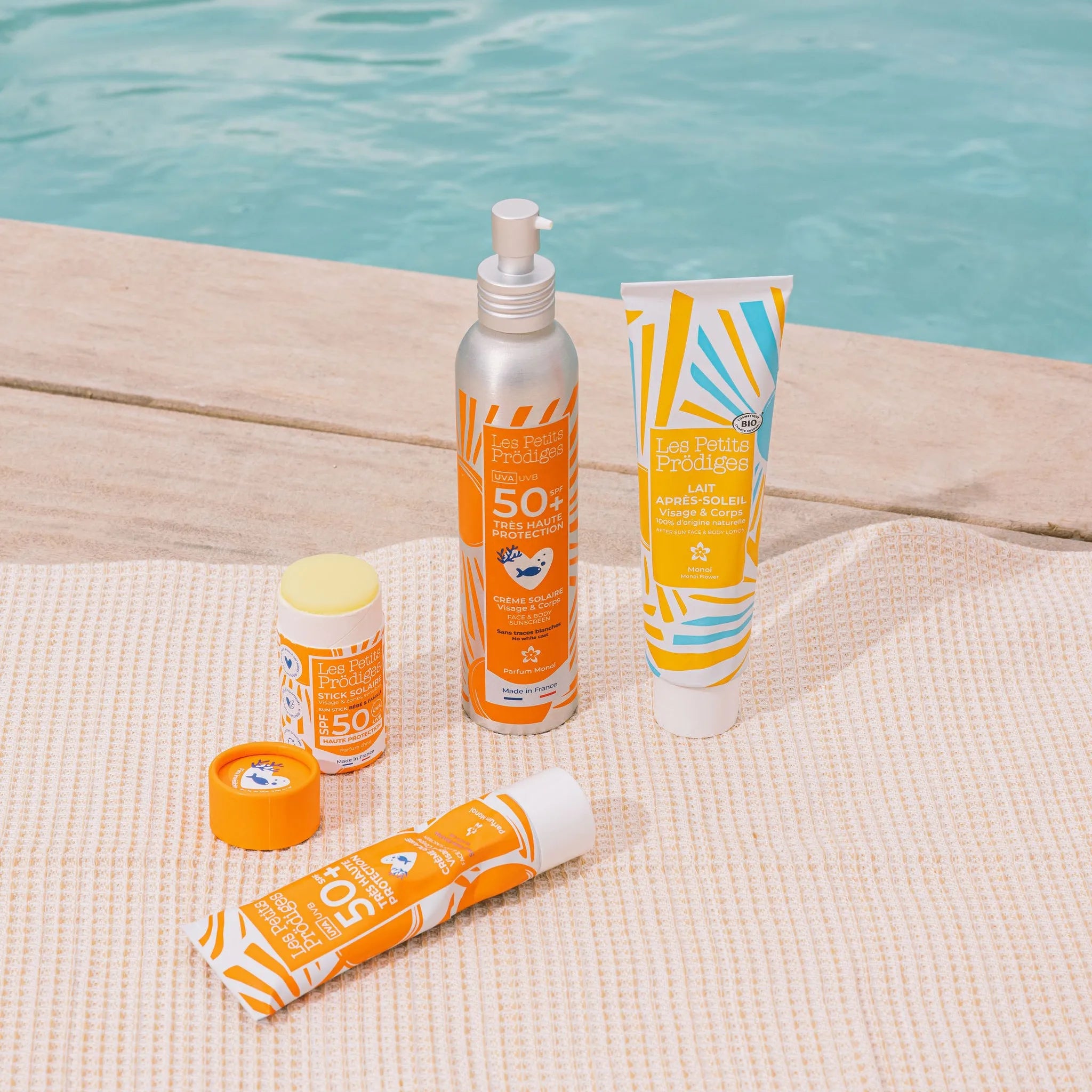 crème solaire visage et corps haute protection SPF50+ clean et responsable 